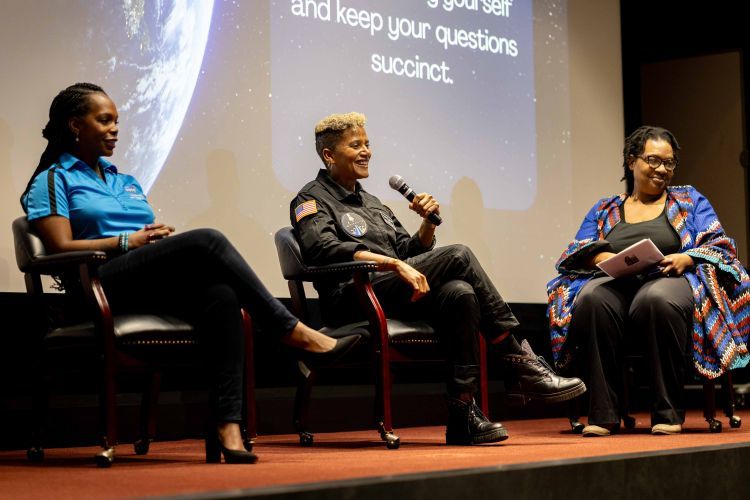 Astronaut Sian Proctor was one of the featured guests for University of the Pacific's Black History Month events.